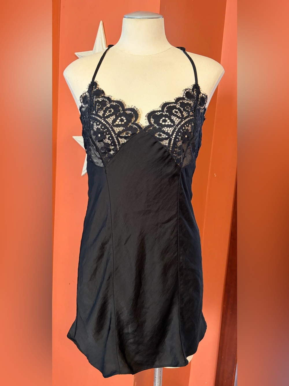 Jezebel lace slip dress
